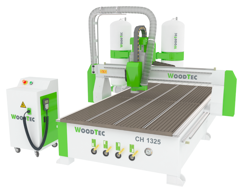 Фото Фрезерно-гравировальный станок с ЧПУ WoodTec CH-1325 в интернет-магазине ToolHaus.ru